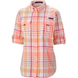 New Columbia Women's PFG Super Bahama Long Sleeve Shirt